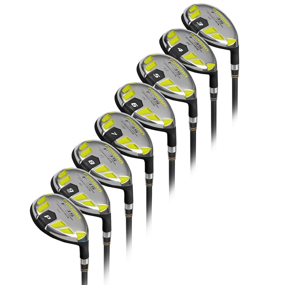 Forgan F35 Full Hybrid Golf Iron Set 3-PW, Men's Right Hand, Steel Shaft, Regular Flex
