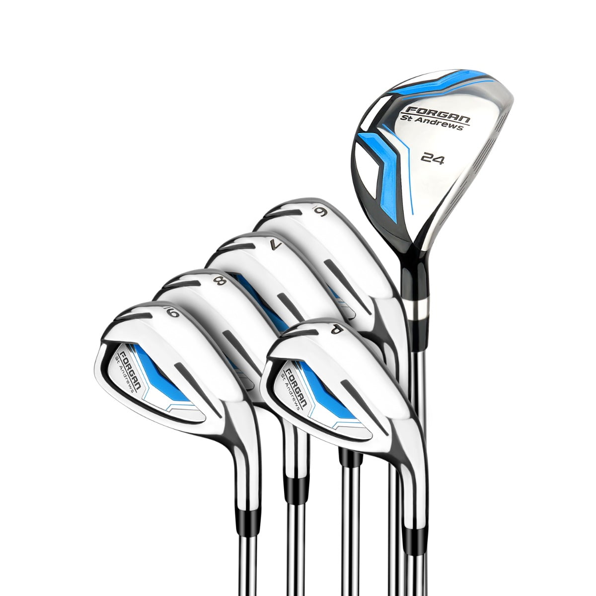 Forgan of St Andrews F200 Stainless Steel Iron Set with Hybrid, Mens ...