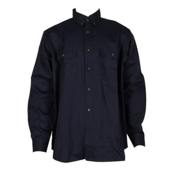 Forge FR MFRLBVS018-NAVY-2XLT Mens Navy Vent FR Shirt, 2XLT