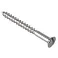 thumbnail image 1 of ForgeFix - Multi-Purpose Screw SL Raised Head Chrome Plated 4.0 x 40mm ForgePack 20, 1 of 1