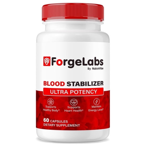 ForgeLabs  Original Formula with a Clean Blend to Support Healthy Circulation, Natural Energy & Balanced Levels | Just 2 Forge Labs Easy-to-Swallow Pills (60 Capsules)