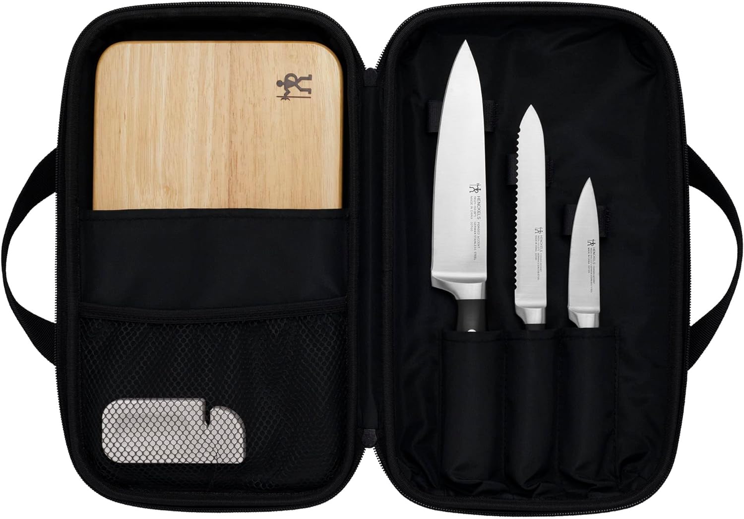 Accent 6Pc Travel Knife Set,Black