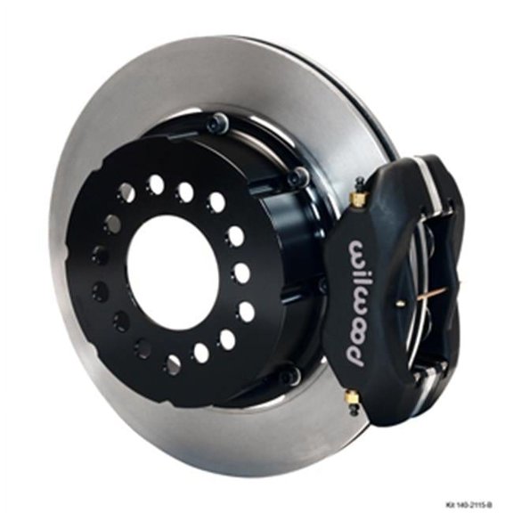 Forged Dynalite Pro Series Rear Brake Kit - Black Anodize