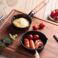 thumbnail image 1 of Forged Iron Melting Pot, Small Cast Iron Pan, Lightweight Iron Wok for Heating Milk Melting Chocolate Candy, Compact Hand Washable Cooking Pot with Uniform Fast Heating, 1 of 7