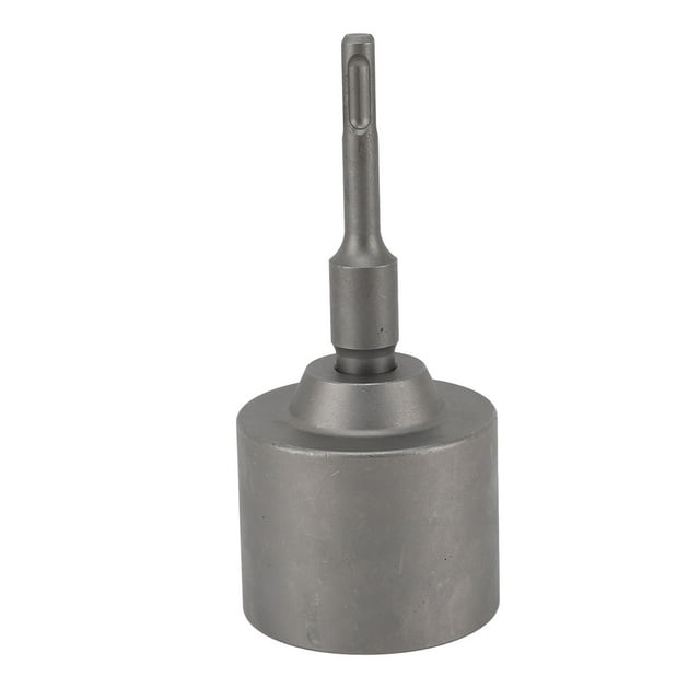 Steel Grounding Rod Driver Heavy Duty T Post Ground Rod Driver for Hammer Drill 65mm