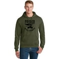 thumbnail image 1 of Light Source Mens Hooded Sweatshirt Forged SM, 1 of 4