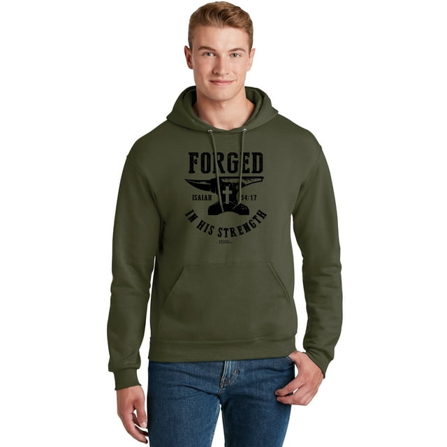 Light Source Mens Hooded Sweatshirt Forged SM