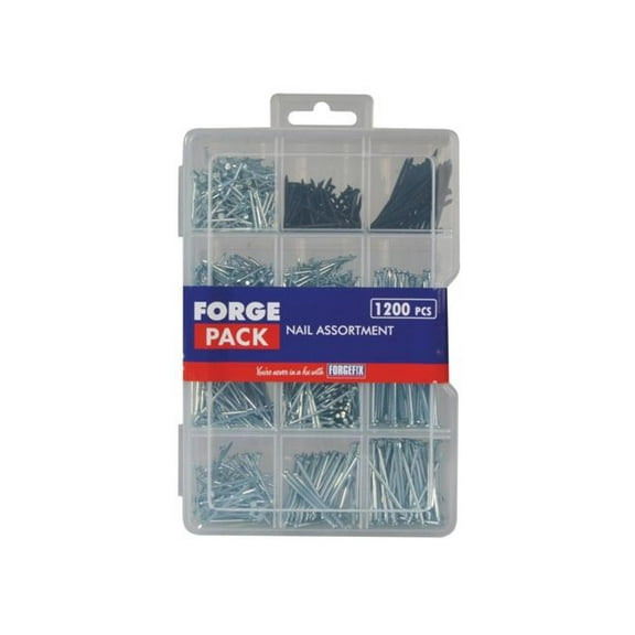 Forgefix - Assorted Nail Kit ForgePack 1200 Piece
