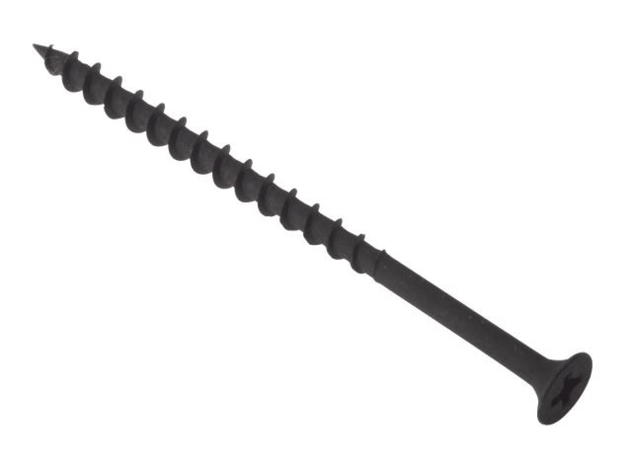 Forgefix - Drywall Screw Phillips Bugle Head SCT Black Phosp 3.5 x 42mm Bulk 1000