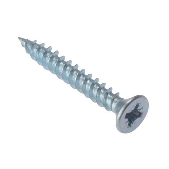 Forgefix - General Purpose Pozi Compatible Screw CSK TT ZP 1/2in x 6 Box 200
