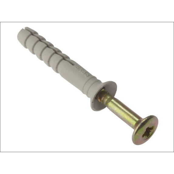 Forgefix - Hammer Fixing & Plug M5 x 50mm Bag 10