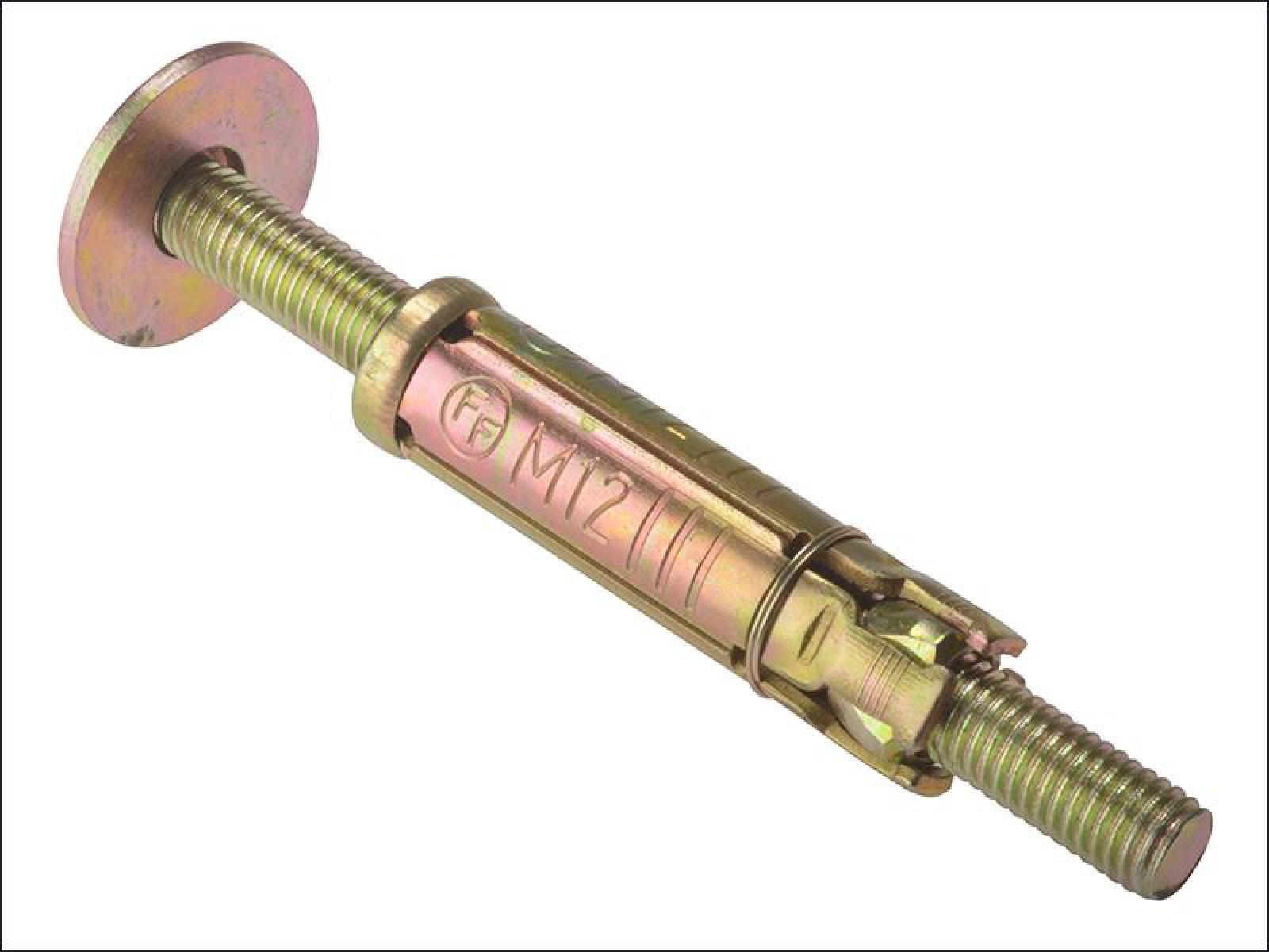 Forgefix - Masonry Anchor Bolt Loose ZYP M12 x 40mm Bag 5