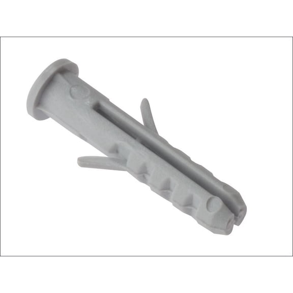 Forgefix - Nylon Wall Plug Rimmed M8 x 40mm Bag 100