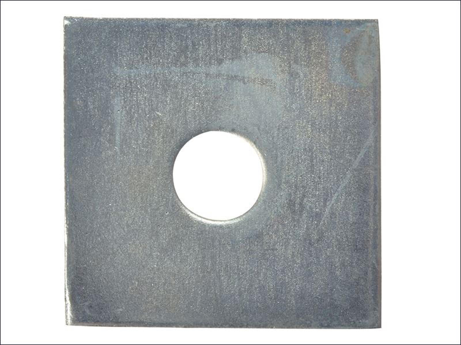 Forgefix - Square Plate Washer ZP 50 x 50 x 12mm Bag 10