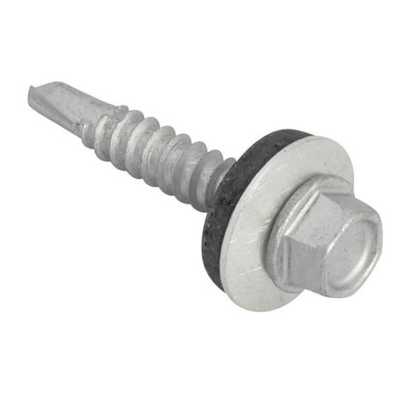 Forgefix - TechFast Hex Head Roofing Screw Self-Drill Light Section 5.5 x 32mm Pack 100