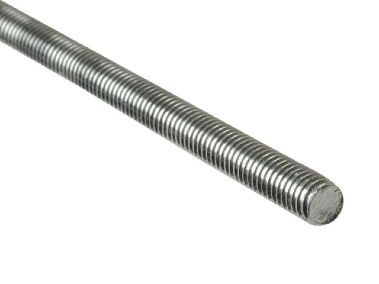 Forgefix - Threaded Rod Stainless Steel M12 x 1m Single
