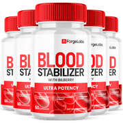 Forgelabs Blood Support Ultra Potency Optimizer Capsules Advanced Formula with Natural Ingredients 300 Capsules