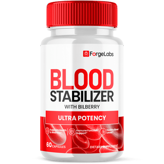 Forgelabs Blood Support Ultra Potency Optimizer Capsules Advanced Formula with Natural Ingredients 60 Capsules