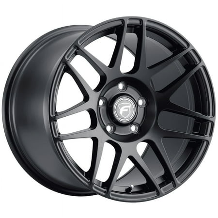 Forgestar Wheels FSWF17270563P65 17 x 10.5 in. 65 Offset 5 x 120.65 Bolt Pattern, Satin Black
