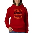 thumbnail image 1 of Forget Candy, Hand Over Treats Hoodie Women -Image by Shutterstock, Female 5X-Large, 1 of 4