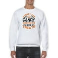 thumbnail image 1 of Forget Candy, Hand Over Treats Sweatshirt Men -Image by Shutterstock, Male 3X-Large, 1 of 4
