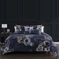 thumbnail image 1 of Forget Me Not 3 Piece Reversible Duvet Cover Set, King, 1 of 3