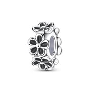 Forget-Me-Not Bead Stopper Charm, Compatible with Most Bracelet, Charm for Bracelet