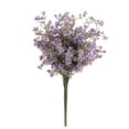 thumbnail image 1 of Forget-Me-Not Tall Artificial Flowers, Real-Touch Plastic Bouquet, 29” Long Stems Bulk - 5pcs (Purple), 1 of 11