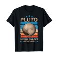 thumbnail image 1 of Forget Never Pluto Design Funny Space T-Shirt for Men Women, 1 of 1