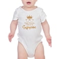 thumbnail image 1 of Forget Princess, Quote Bodysuit Infant -Smartprints Designs,  Newborn, 1 of 4