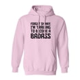 thumbnail image 1 of Forget Skinny.I'm Training..Badass Adult Hooded Sweatshirt, 1 of 3