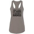 thumbnail image 1 of Forget Skinny.I'm Training..Badass Racerback Tank, 1 of 2