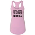 thumbnail image 1 of Forget Skinny.I'm Training..Badass Racerback Tank, 1 of 3