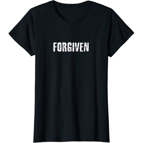 Forgiven Christian Inspirational Design T-Shirt Gift