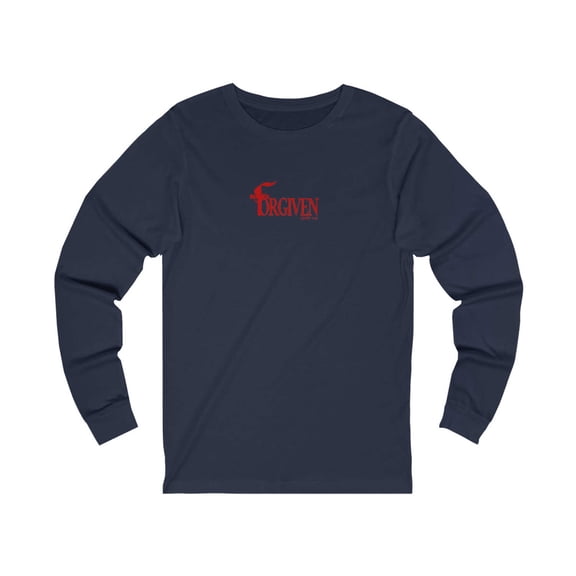 Forgiven Men’s Unisex Jersey Long Sleeve Tee