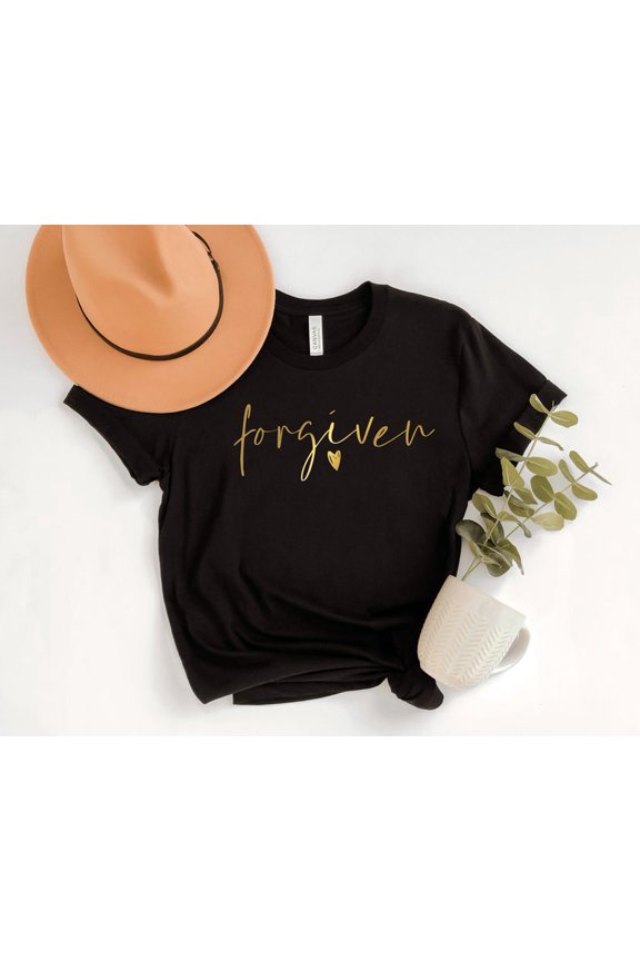 Forgiven Shirt, Christian Shirt, Shirt, Religious Shirt, Faith Shirt, Bible Verse Shirt, Christian Shirts, Christian Apparel