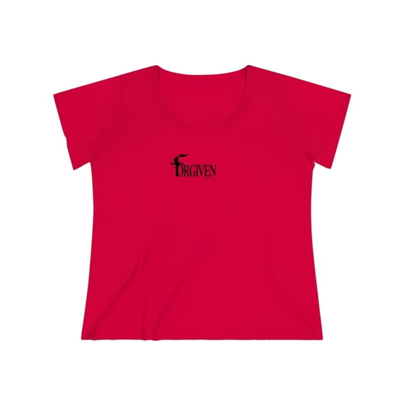 Forgiven Women's Curvy Tee