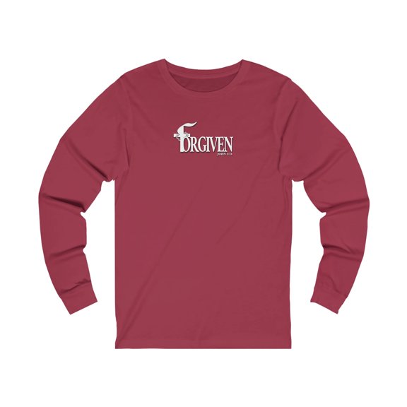 Forgiven Women’s Unisex Jersey Long Sleeve Tee