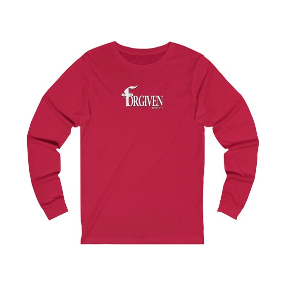 Forgiven Women’s Unisex Jersey Long Sleeve Tee
