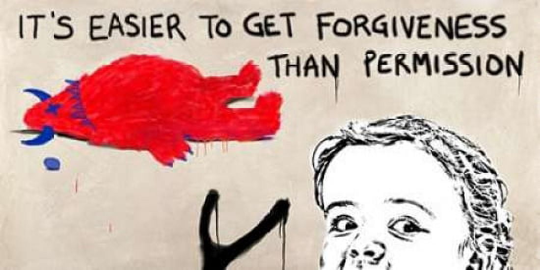 Forgiveness Canvas Art - Masterfunk collective (10 x 20)