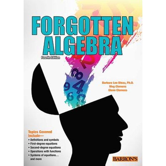 Pre-Owned Forgotten Algebra (Paperback) 1438001509 9781438001500