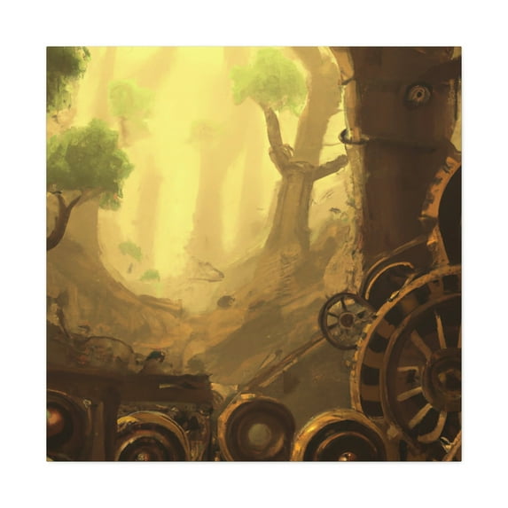 Forgotten Forest Steampunk - Canvas