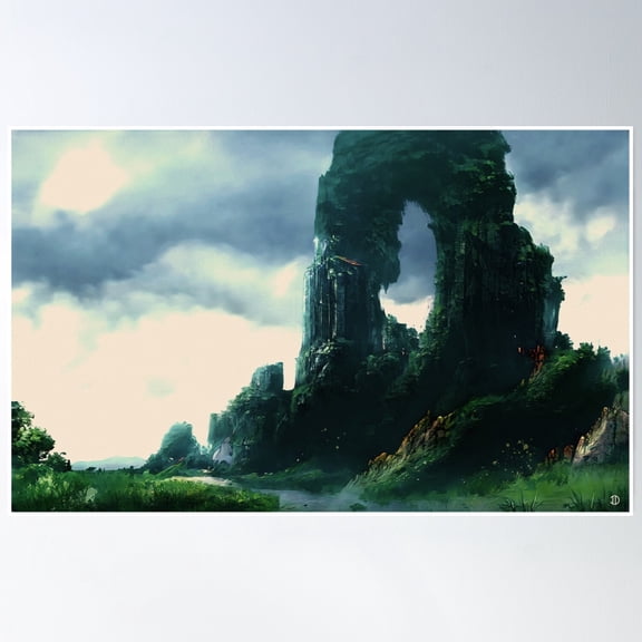 Forgotten Gate Poster Wall Art, Modern Wall Decor, 24x36 UNFRAMED