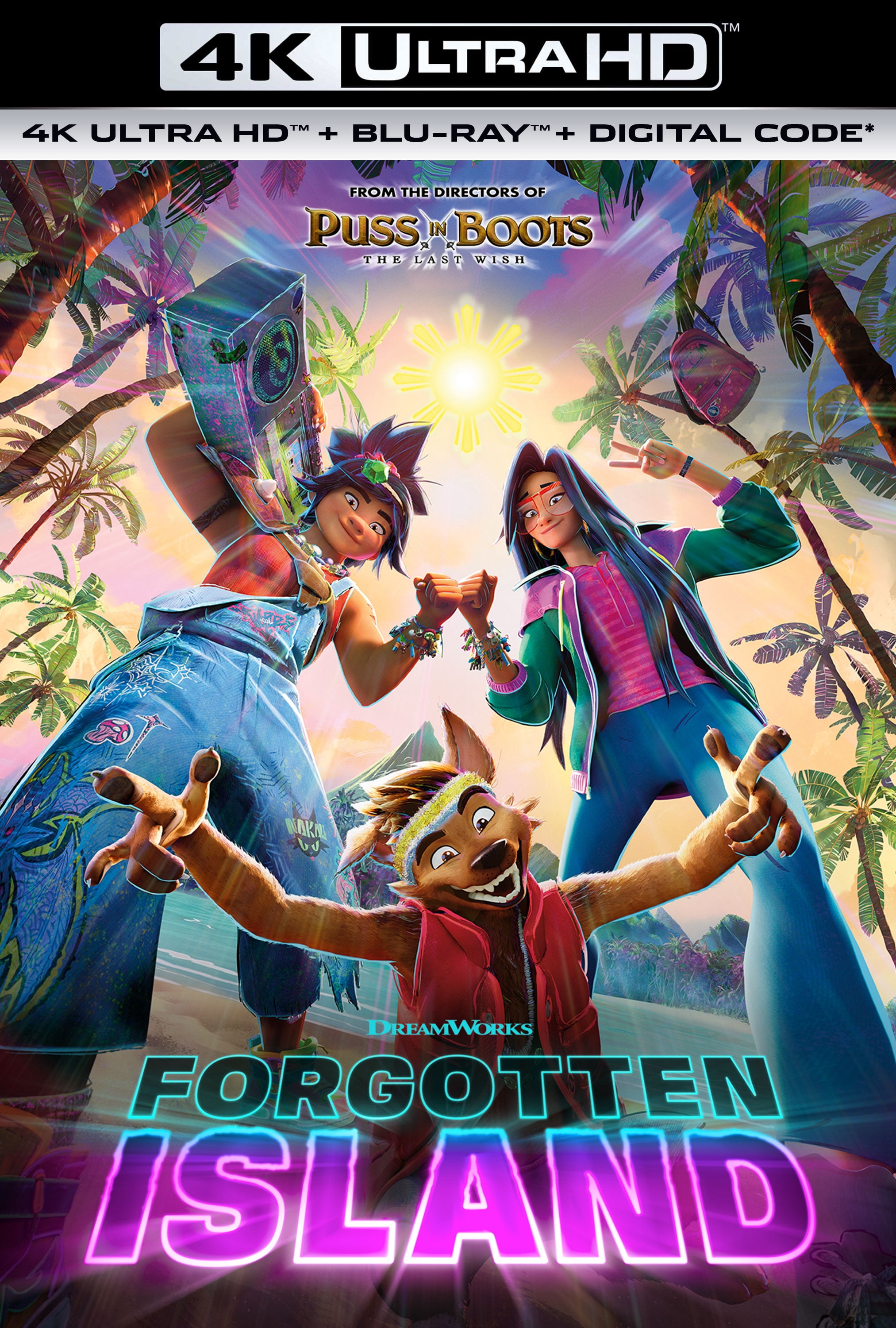Forgotten Island (4K Ultra HD + Blu-ray + Digital Copy), Family, DreamWorks