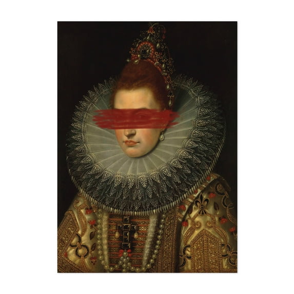 Forgotten No.2 - Photography Portrait Vintage Unframed Wall Art Print 24 x 36 inches