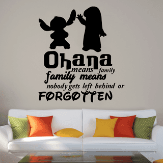 NEW Lilo & Stitch Removable Wall Stickers Decal Kids Nursing Room Home  Decor USA