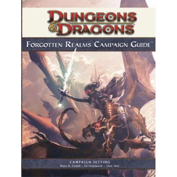 Pre-Owned Forgotten Realms Campaign Guide, 4th Edition (Hardcover) 0786949244 9780786949243