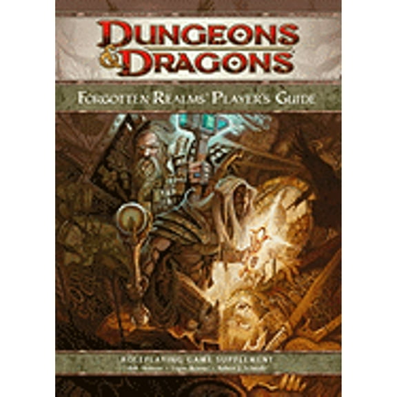Pre-Owned Dungeons & Dragons: Forgotten Realms Player's Guide- Roleplaying Game Supplement, 9780786949298, 0786949295, Hardcover,