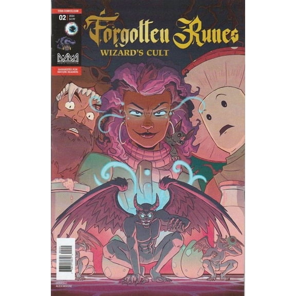 Forgotten Runes: Wizard's Cult #2C VF ; Titan Comic Book