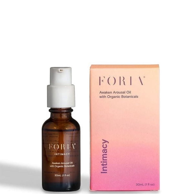Foria, Arousal Oil, Organic Botanicals, 1 oz, Silky Smooth Texture